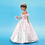 La Quinceanera Porcelain Doll With Personalized Crystal Birthstone